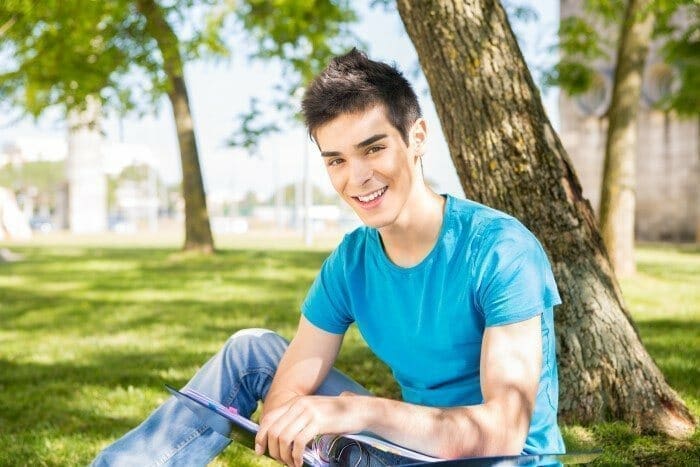 teenage boy